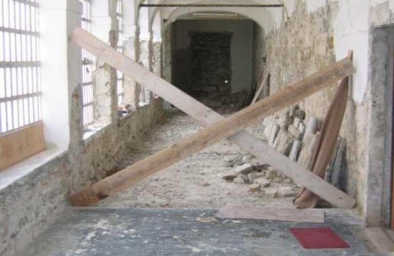 Frančiškanski Samostan Koper obnovitvena dela 2006 Frančiškanski Samostan Koper obnovitvena dela 2006