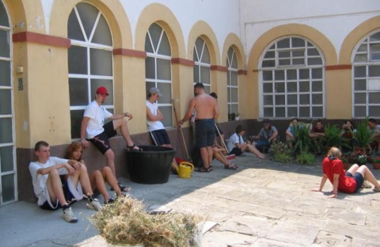 Frančiškanski Samostan Koper obnovitvena dela 2006 Frančiškanski Samostan Koper obnovitvena dela 2006