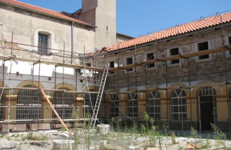 Frančiškanski Samostan Koper obnovitvena dela 2007