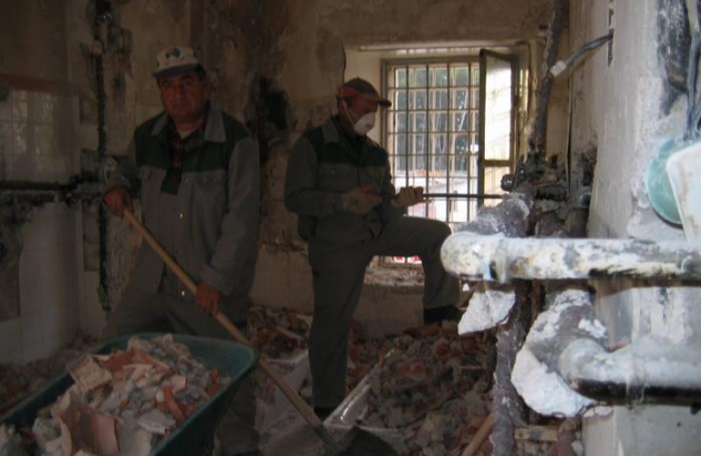 Frančiškanski Samostan Koper obnovitvena dela 2007
