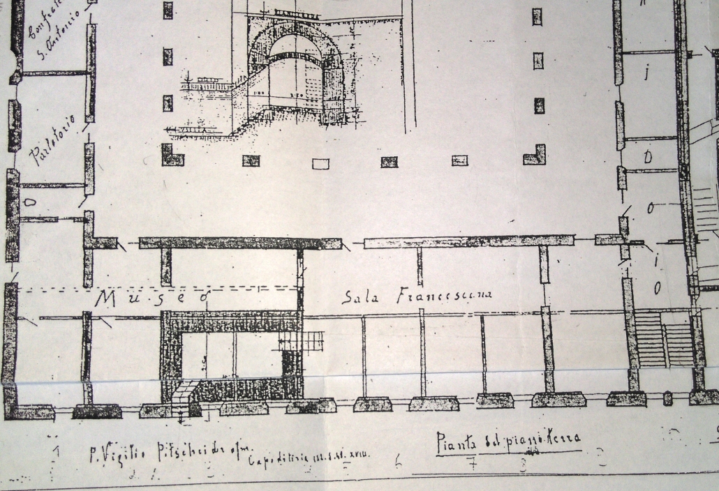 Prihod frančiškanov in zidava samostana Prihod frančiškanov in zidava samostana